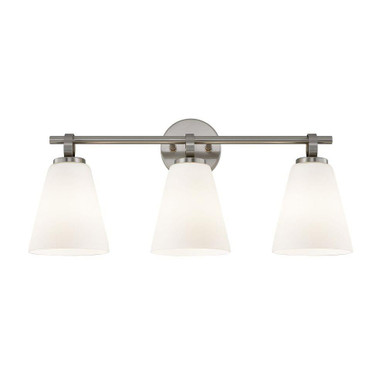 Fusion Bolzano 3 Light Bath Vanity 24 Inch Wide by Justice Design - FSN-8343