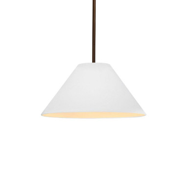 Radiance Avola 1 Light Stem Pendant 5.5 X 11 Inch Wide by Justice Design - CER-6640-RIGID
