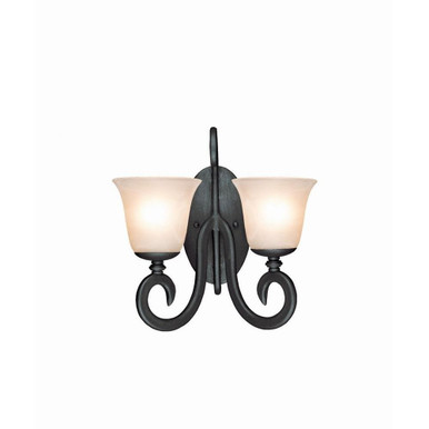 Santa Barbara 2 Light Wall Sconce 14 Inch Tall by Kalco - 3274