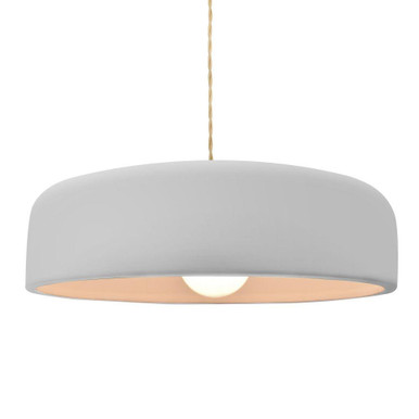 Radiance Spire 1 Light Pendant 4.5 Inch and 16 Inch Wide by Justice Design - CER-6575-TWST