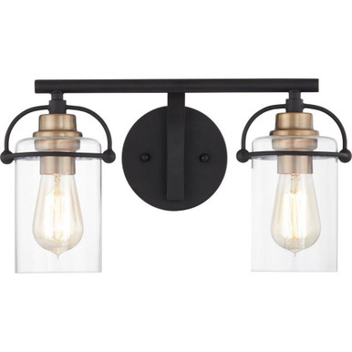 Emerson 2 Light Vanity Light by Quoizel - EMR8602
