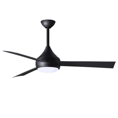 Donaire 3 Blade Ceiling Fan with Light Kit 52 Inch Wide by Matthews Fans - DA