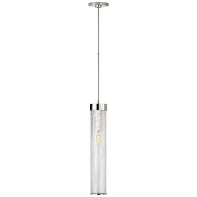 Liaison 1 Light Long Pendant by Visual Comfort Signature - KW 5118PN-CRG