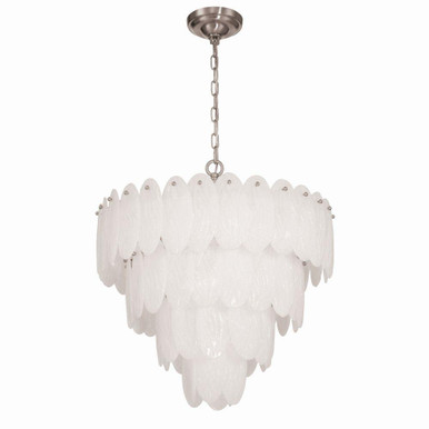 Serena 13 Light Chandelier 19.75 Inch Tall and 24.25 Inch Wide by Artcraft - AC12261SN