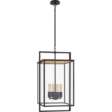 Halle 4 Light Medium Outdoor Pendant by Visual Comfort Signature - S 5793AI-CG