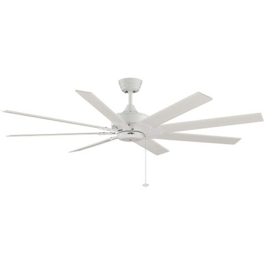 Levon AC 8 Blade Ceiling Fan 14.5 Inch Tall and 63 Inch Wide by Fanimation - FP7910