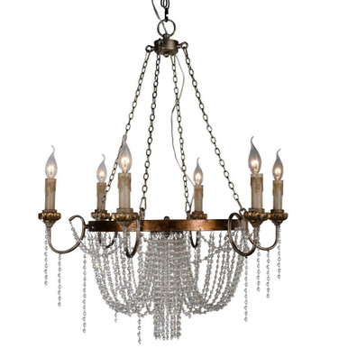 Valentina 6 Light Large Chandelier by Terracotta Designs - H5118-6