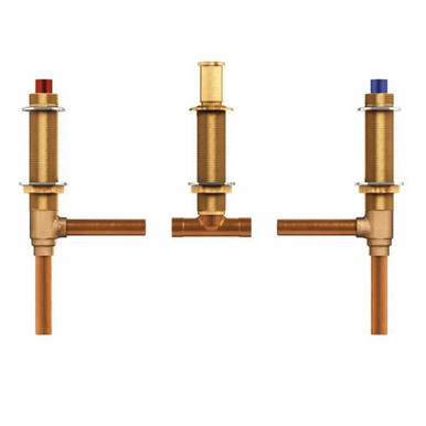 M Pact Two Handle Roman Tub Valve Adjustable 1/2 Inch Cc Connection by Moen - 4792