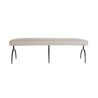 Bahati Bench 19.5 Inch Tall and 60 Inch Wide by Arteriors - 2085