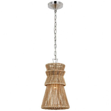 Antigua 15W 1 LED Pendant 18.75 x 10.5 Inches by Visual Comfort Signature - CHC 5020BZ/NAB