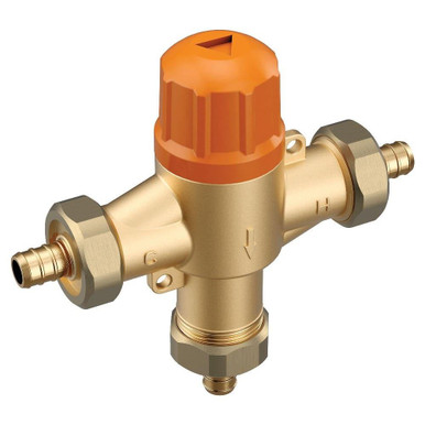 Commercial 1/2 Inch crimp ring PEX connection by Moen - 104464