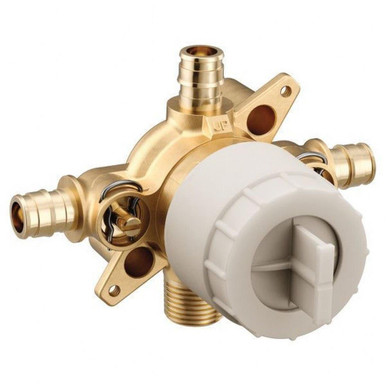 M CORE 4 Port 1/2 Inch Cold Exp PexTub Connection with Stop U140CXS by Moen - U140CXS