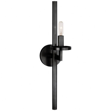 Liaison 1 Light Wall Sconce 19 Inch Tall by VC Signature KW2200BZ - KW 2200BZ