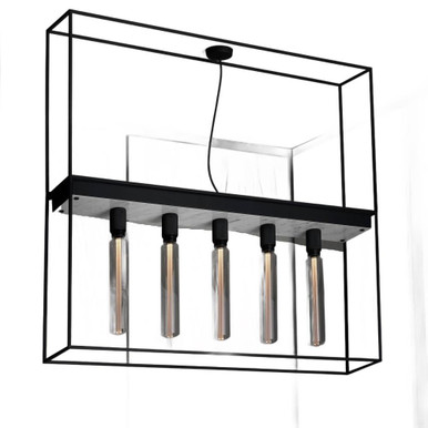 Extension Kit for Caged Flush Mount 19.69 Inch Tall by Buster Punch - NCA-02407