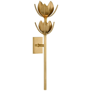 Alberto 9W LED Large 2 Tier Wall Sconce 25 x 6.75 Inches by VC Signature - JN 2043AB
