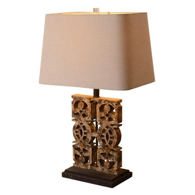 Perusia 1 Light Table Lamp 25 x 15 Inches by Terracotta Designs - T5214-1