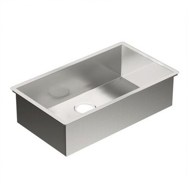 Prep 31X18 Steel 18 Gauge Single Bowl Sink by Moen - G18180