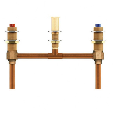 M Pact Two Handle Roman Tub Valve 10 Inch Center Cc Connection by Moen - 4796