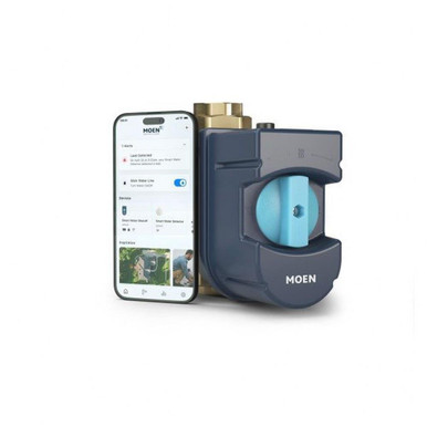 Flo by 1 1/4 Inch SmartHome Water Monitor And Leak Detection System by Moen - 900-002
