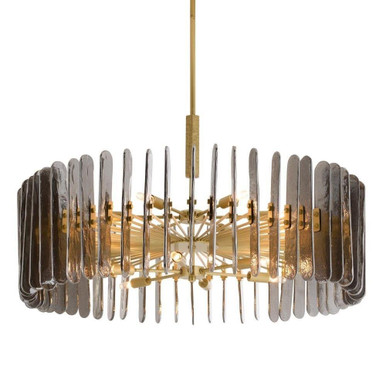 Klaus 12 Light Large Chandelier 22.5 Inch Tall X 38 Inch Wide by Arteriors - DMC32