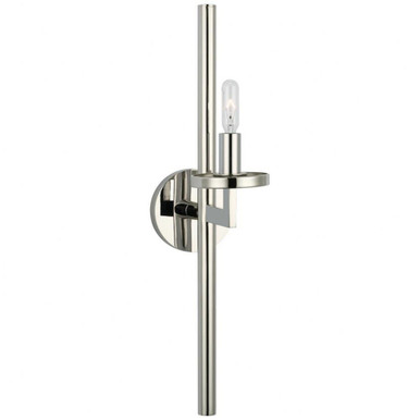 Liaison 1 Light Wall Sconce 19 Inch Tall by VC Signature KW2200PN - KW 2200PN