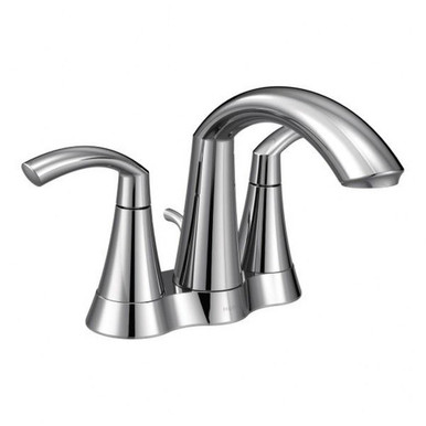 Glyde Two Handle Bathroom Faucet 8.6 Inch W x 6.1 Inch H by Moen - 66172