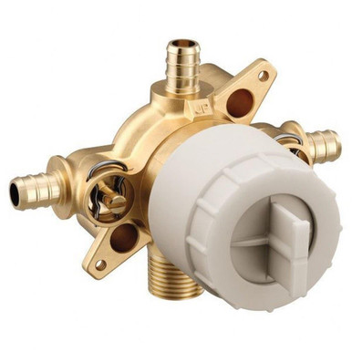 M CORE 4 Port 1/2 Inch Crimp Ring Pex With Cc/Ips Tub Connection by Moen - U140XS