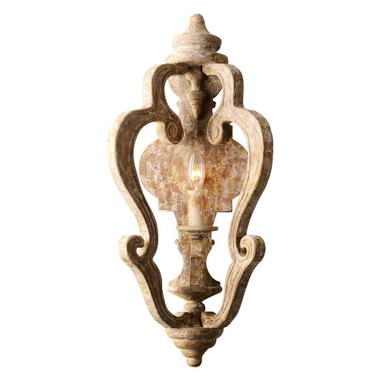 Oriana 1 Light Wall Sconce by Terracotta Designs - W5110-1