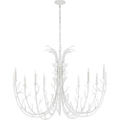 Silva Grande 12 Light Chandelier by Visual Comfort Signature - JN 5080PW