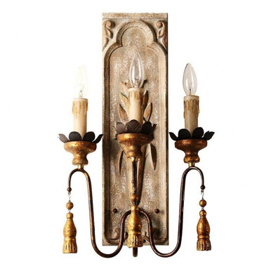 Laurentia 1 Light Wall Sconce by Terracotta Designs - W5206-1
