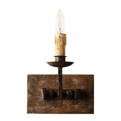 Glorenza 1 Light Wall Sconce by Terracotta Designs - W5121-1