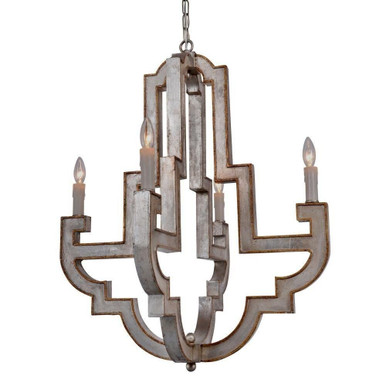 Jamelia 4 Light Medium Chandelier by Terracotta Designs - H8107-4