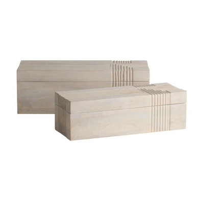 Kamira Box (Set of 2) 8 Inch Tall and 24 Inch Wide by Arteriors - ARI23