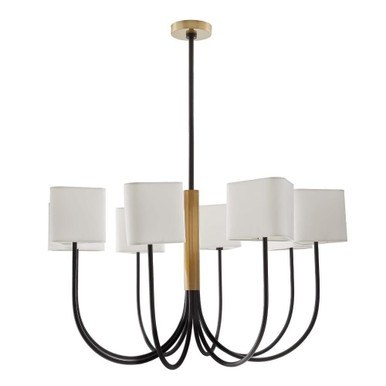 Ruskin 8 Light Oversized Chandelier by Arteriors - 85076