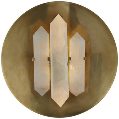 Halcyon 2 Light Wall Sconce by Visual Comfort Signature - KW 2090AB/Q