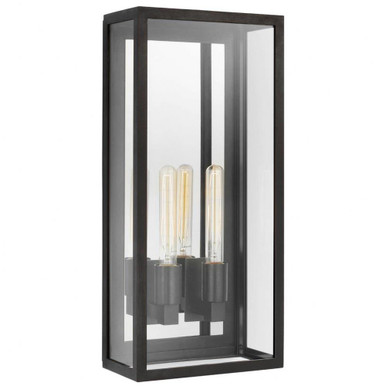 Fresno 16W 2 LED Large Outdoor Wall Lantern by Visual Comfort Signature - CHO 2936AI-CG
