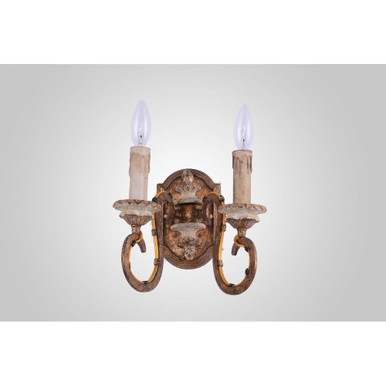 Klarissa 1 Light Wall Sconce by Terracotta Designs - W5123-1