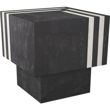 Burton End Table 18.5 Inch Tall and 20 Inch Wide by Arteriors - FEI19