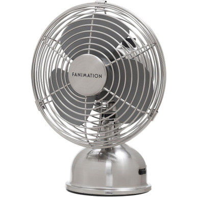 Retro Breeze 4 Blade Portable Fan 12 Inch Wide by Fanimation - FP6274