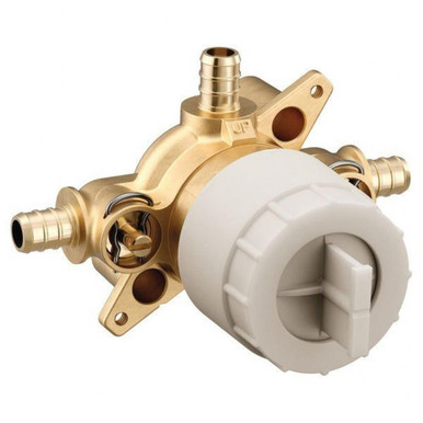 M CORE 3 Port 1/2 Inch Crimp Ring Pex Connection U130XS by Moen - U130XS