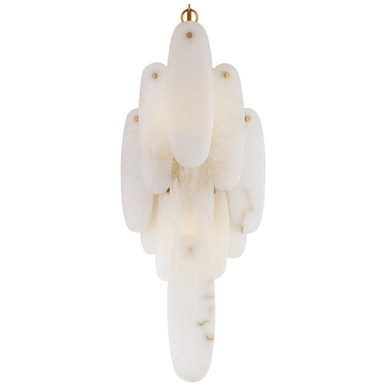 Cora 2 LED Light Wall Sconce by Visual Comfort Signature - CHD 2917AB-ALB