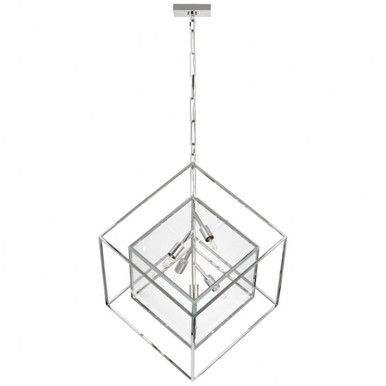 Cubed 32.5W 5 LED X Large Pendant 36.5 x 28.5 Inch by VC Signature - KW 5025PN-CG