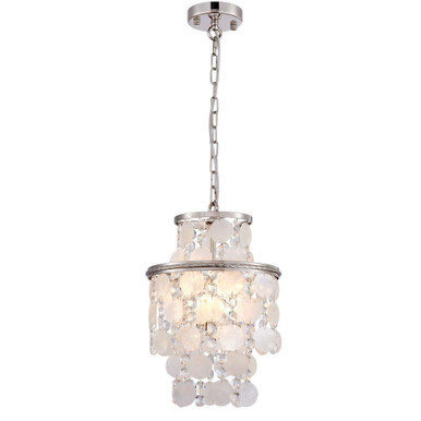 Avara 2 Light Pendant 15.4 Inch Tall and 11 Inch Wide by Artcraft - AC12071PN