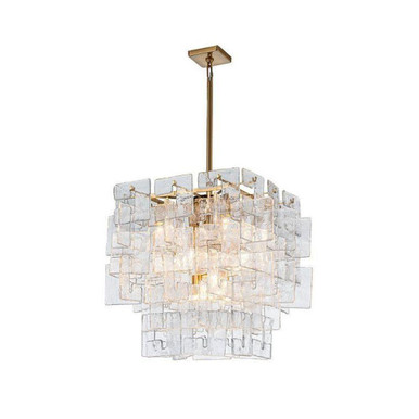 Atlas 12 Light Chandelier 23 Inch Tall and 24 Inch Wide by Kanova - KCH5170-24
