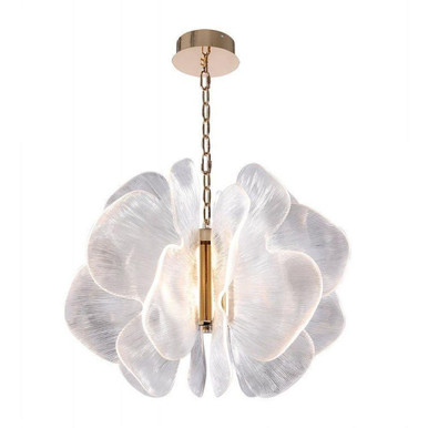 Eleanore 80W 1 LED Small Chandelier 19 Inch Tall and 24 Inch Wide by Kanova - KCH3201-24