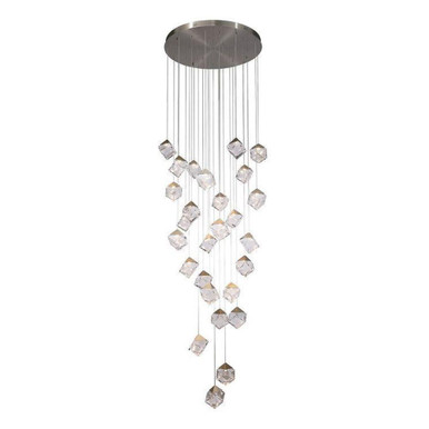 Pensey 135W 27 LED Chandelier 145 Inch Tall and 32 Inch Wide by Kanova - KCH3210R-27
