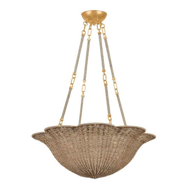 Ardonia 4 Light Chandelier 10 Inch Tall and 28 Inch Wide by Hudson Valley - 1074-VGL