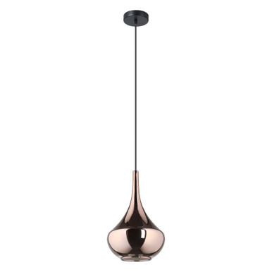 Almoster 1 Light Pendant 15.55 Inch Tall and 9.84 Inch Wide by Eglo - 390438A