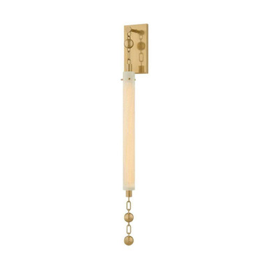 Parigi 12W 1 LED Wall Sconce 35 Inch Tall and 4.25 Inch Wide by Corbett - 568-01-VB
