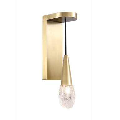Montauk 1 Light Wall Sconce 20 Inch Tall and 4 Inch Wide by Kanova - KWS3204-1BS